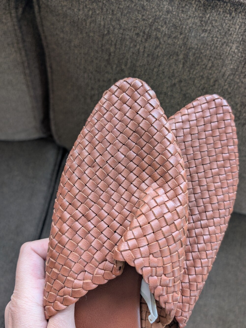 Universal Thread Woven Mule Slides - Brown - Picture 4 of 4